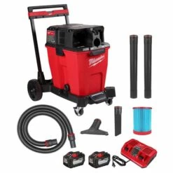Milwaukee M18 FUEL 12 Gallon Dual-Battery Wet/Dry Vacuum Kit 0930-22HD