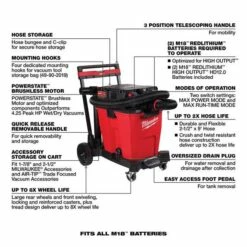 Milwaukee M18 FUEL 12 Gallon Dual-Battery Wet/Dry Vacuum Kit 0930-22HD -Home Tools Sales 2024 0930 22hd 3