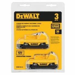 DeWalt 12V MAX 3.0Ah Lithium Ion Battery (2 Pack) DCB124-2 -Home Tools Sales 2024 124 2 2