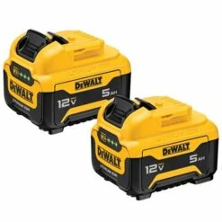 DeWalt 12V MAX 5.0Ah Lithium Ion Battery (2 Pack) DCB126-2