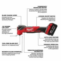 Milwaukee M18 FUEL Oscillating Multi-Tool (Bare Tool) 2836-20 -Home Tools Sales 2024 23670 3 gjfb5shsopt0blu6