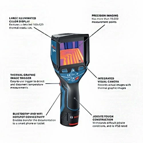 Bosch 12V Connected Thermal Camera 160x120 Resolution GTC400C Bosch 12V Connected Thermal Camera 160x120 Resolution GTC400C -Home Tools Sales 2024 23715 2 wbyqfd6h7rhwkrbb