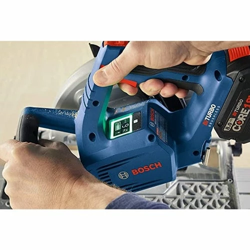Bosch 18V PROFACTOR 7-1/4" Blade Right Circular Saw w/HMI & Eco Mode (Bare Tool) GKS18V-25GCN Bosch 18V PROFACTOR 7-1/4" Blade Right Circular Saw W/HMI & Eco Mode (Bare Tool) GKS18V-25GCN -Home Tools Sales 2024