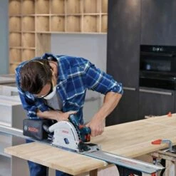 Bosch PROFACTOR 18V Plunge Cut 5-1/2" Track Circular Saw Brushless (Bare Tool) GKT18V-20GCL 4 Bosch PROFACTOR 18V Plunge Cut 5-1/2" Track Circular Saw Brushless (Bare Tool) GKT18V-20GCL -Home Tools Sales 2024 24482 5 qm38ufgusm7imjiz