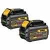 DeWalt 20V/60V MAX FLEXVOLT 6.0Ah Batteries (2 Pack) DCB606-2