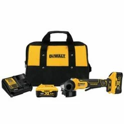 DeWalt 20V MAX XR 4.5" Paddle Switch Angle Grinder Kit W/ Kickback Brake (Bare Tool) DCG413R2