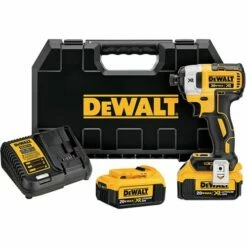 DeWalt 20V MAX XR 1/4 3-Speed 4.0Ah Impact Driver Kit DCF887M2"