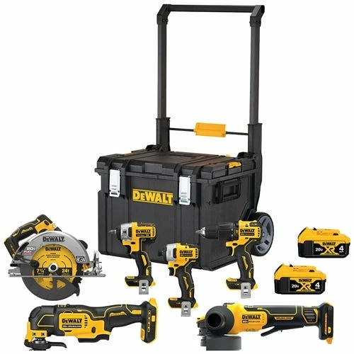 DeWalt 20V Max Brushless Cordless 6-Tool Combo Kit w/ Toughsystem DCKTS600M2 DeWalt 20V Max Brushless Cordless 6-Tool Combo Kit W/ Toughsystem DCKTS600M2 -Home Tools Sales 2024