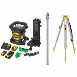 DeWalt 20V Max Tool Connect Green Tough Rotary Laser Kit DW080LGSK