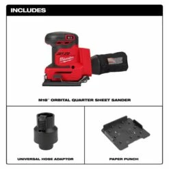 Milwaukee M18 1/4 Cordless Sheet Sander (Bare Tool) 2649-20 -Home Tools Sales 2024 2649 20 6