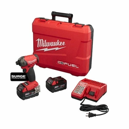 Milwaukee M18 FUEL SURGE 1/4" Hex Hydraulic Driver (5.0Ah) Kit 2760-22 Milwaukee M18 FUEL SURGE 1/4" Hex Hydraulic Driver (5.0Ah) Kit 2760-22 -Home Tools Sales 2024 2760