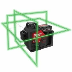 Milwaukee M12 Green 360° 3-Plane Laser Kit 3632-21