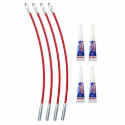 Milwaukee Polyester Fish Tape Replacement Flexible Metal Leader (4-Pack) 48-22-4191