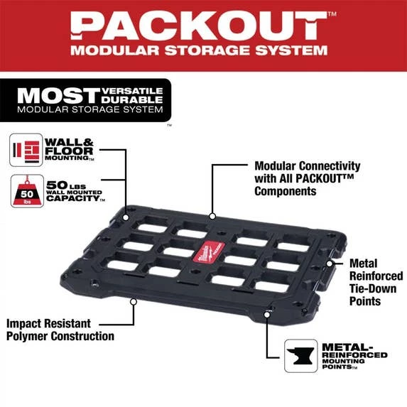 Milwaukee Packout Mounting Plate 48-22-8485 Milwaukee Packout Mounting Plate 48-22-8485 -Home Tools Sales 2024 48 22 8485 2
