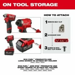 Milwaukee SHOCKWAVE Impact Duty™ Drill, Drive & Fasten Set – 75PC 48-32-4098 -Home Tools Sales 2024 48 32 4098 8