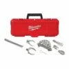 Milwaukee 2 - 4" Head Attachment Kit For Milwaukee 7/8" Sectional Cable 48-53-3839