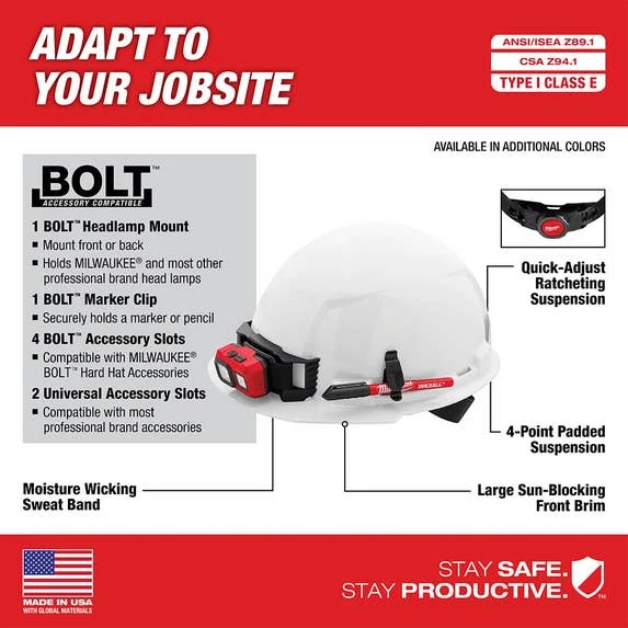 Milwaukee Gray Front Brim Unvented Type 1 Class E Hard Hat w/ 4pt Ratcheting Suspension 48-73-1114 Milwaukee Gray Front Brim Unvented Type 1 Class E Hard Hat W/ 4pt Ratcheting Suspension 48-73-1114 -Home Tools Sales 2024 48 73 1114 4 pyco04ku8erg2yin