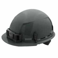 Milwaukee Gray Front Brim Unvented Type 1 Class E Hard Hat W/ 4pt Ratcheting Suspension 48-73-1114