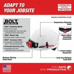 Milwaukee Black Front Brim Vented Type 1 Class C Hard Hat W/ 4pt Ratcheting Suspension 48-73-1210 3 Milwaukee Black Front Brim Vented Type 1 Class C Hard Hat W/ 4pt Ratcheting Suspension 48-73-1210 -Home Tools Sales 2024 48 73 1210 4 aikr5o9bxrnumqpe