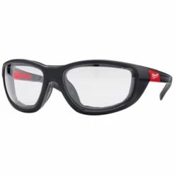 Milwaukee Clear High Performance Safety Glasses W/ Gasket & Fog-Free Lenses 48-73-2040