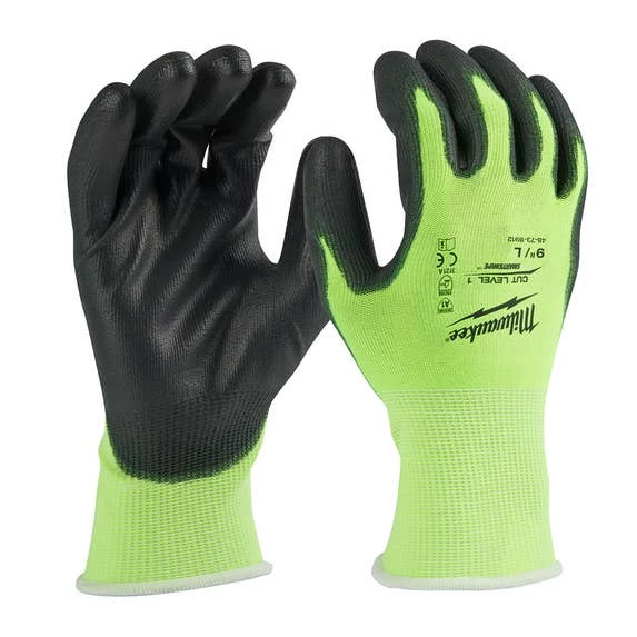 Milwaukee High Visibility Cut Level 1 Polyurethane Dipped Gloves - Large 48-73-8912 Milwaukee High Visibility Cut Level 1 Polyurethane Dipped Gloves - Large 48-73-8912 -Home Tools Sales 2024 48 73 8912 czfvcfuih5genhkm