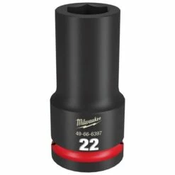 Milwaukee Shockwave Impact Duty 3/4" Drive 22mm Deep 6 Point Socket 49-66-6397