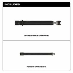 M12 FUEL 16 Ga Nibbler Die Holder Extension 49-72-0152 -Home Tools Sales 2024 49 72 0152 includes
