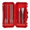 Milwaukee 6pc. SDS Plus MX4 4-Cutter & Chisel Kit For PACKOUT 48-20-7662