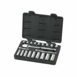 Gearwrench 21 Piece SAE Standard & Deep Socket Set - 3/8 Drive 80557