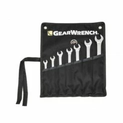 GearWrench 7pc. 12 Point Long Pattern Combination SAE Wrench Set W/ Tool Roll 81933