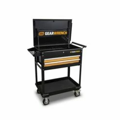 Gearwrench 32" 2 Drawer Black & Orange Utility Cart 83167