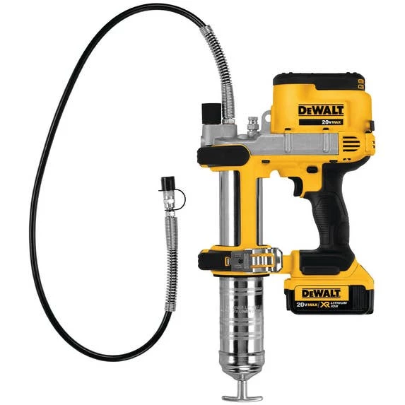 DeWalt 20V Max Cordless Lithium-Ion Grease Gun Kit DCGG571M1 DeWalt 20V Max Cordless Lithium-Ion Grease Gun Kit DCGG571M1 -Home Tools Sales 2024