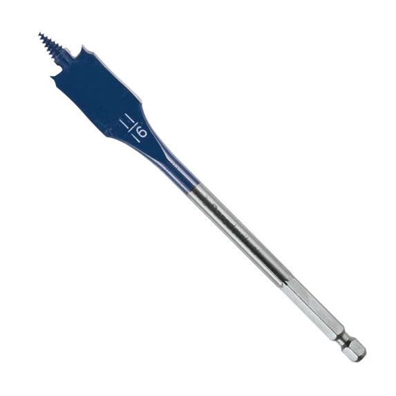 Bosch 11/16" x 6" Daredevil Standard Spade Bit BULK (sold each) DSB1008B Bosch 11/16" X 6" Daredevil Standard Spade Bit BULK (sold Each) DSB1008B -Home Tools Sales 2024 dsb1008b