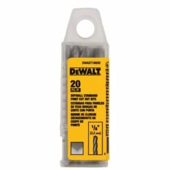 DeWalt 1/8" Standard Drywall Point Cut-Out Bits (20 Pack) DWAST18020