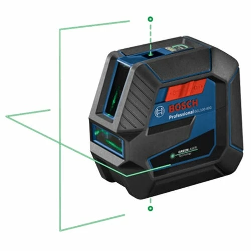 Bosch Green-Beam Self-Leveling Cross-Line Laser with Plumb Points GCL100-40G Bosch Green-Beam Self-Leveling Cross-Line Laser With Plumb Points GCL100-40G -Home Tools Sales 2024 gcl100