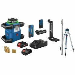 Bosch 18V REVOLVE4000 Connected Green-Beam Self-Leveling Rotary Laser Kit GRL4000-90CHVGK