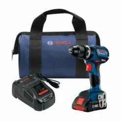 Bosch CORE 18V 1/2" Cordless Brushless Compact Tough Hammer Drill/Driver 4.0Ah Kit GSB18V-535CB15