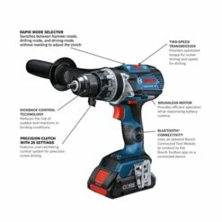 Bosch 18V 2-Tool Combo Kit With Impact Driver/Wrench, Hammer Drill/Driver And Batteries GXL18V-227B25 3 Bosch 18V 2-Tool Combo Kit With Impact Driver/Wrench, Hammer Drill/Driver And Batteries GXL18V-227B25 -Home Tools Sales 2024 gxl18v 227b25 3