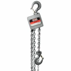 Jet AL100-200-10 2 Ton Aluminum Hand Chain Hoist With 10ft Of Lift 133210