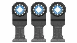 Bosch 1-1/4" Starlock Oscillating Multi Tool Carbide Plunge Cut Blade 3 Pk OSL114C-3